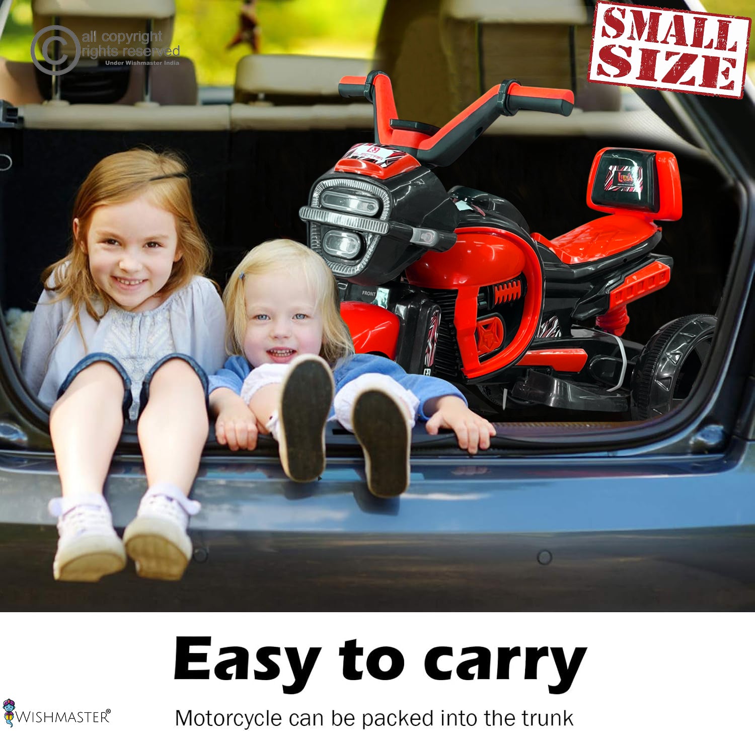 Kids Electric Bike, Ride-On Toy for Ages 2-4 Years, Birthday Gift for Boys and Girls (Mini EV Bike for Babies 2, 3, 4 Years, Red) Kids Electric Bike, Ride-On Toy for Ages 2-4 Years, Birthday Gift for Boys and Girls (Mini EV Bike for Babies 2, 3, 4 Years, Red)